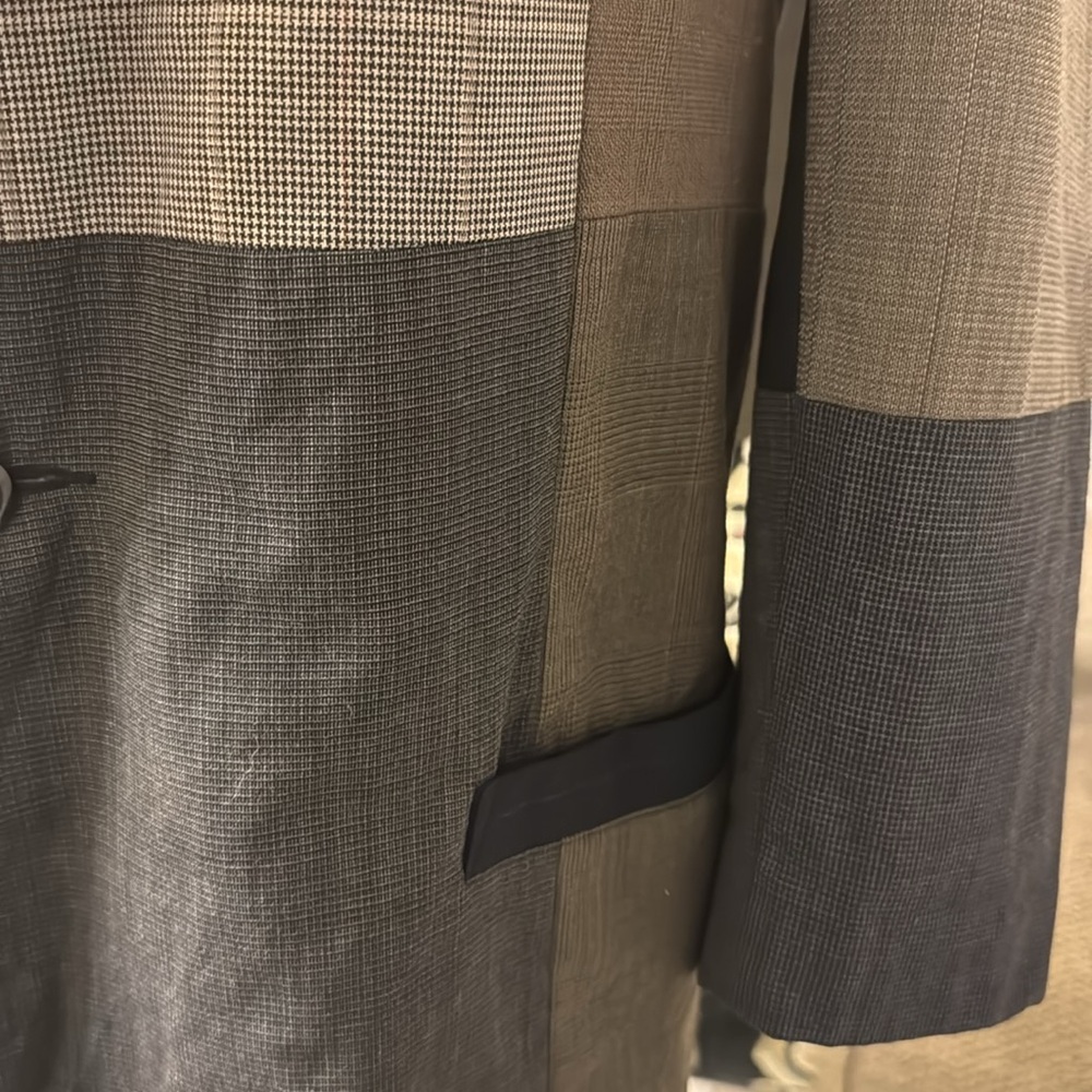 Over sized patch work blazer - Picture 3 of 8